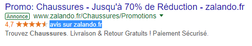 annonce publicitaire textuelle