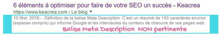 Comment la Meta Description impacte votre trafic