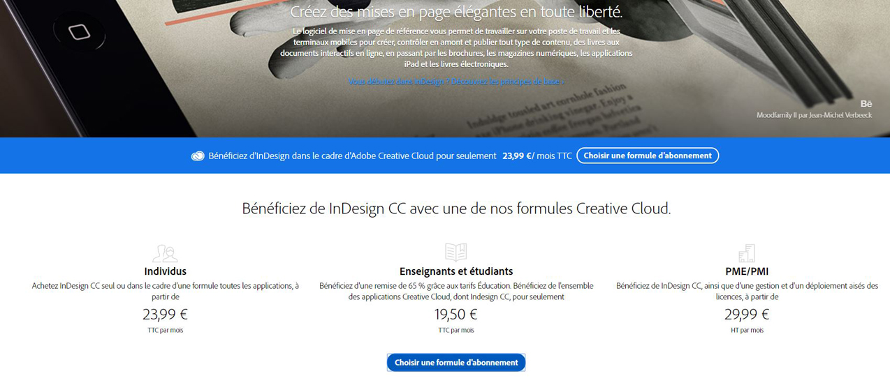  page de clic ou page click-through