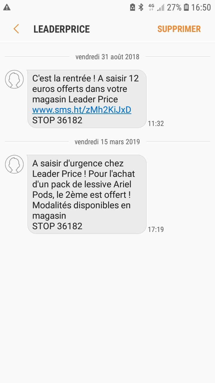 Pub SMS