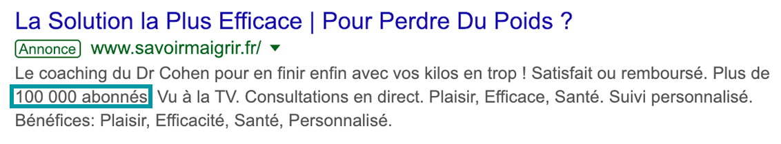 Créer annonces Adwords irrésistible